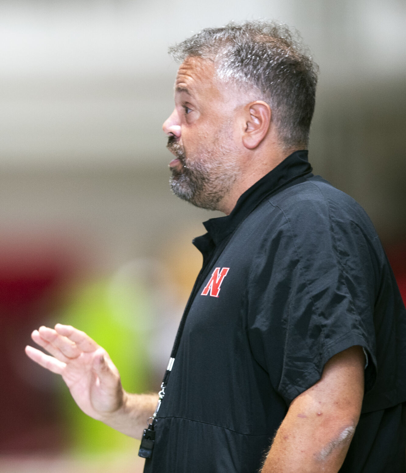 NU football practice, 7.31